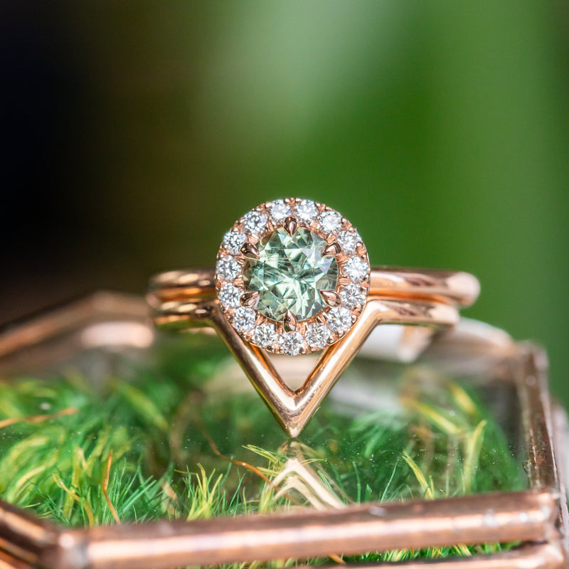 Jessa Thin Oval Diamond Solitaire in Yellow Gold – Unique Engagement Rings  NYC | Custom Jewelry by Dana Walden Bridal